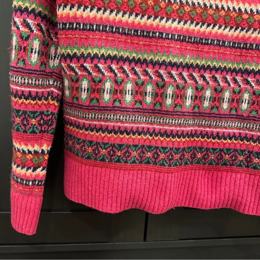 Bogner Fire & Ice Wool Zipper Sweater Vintage Inspired Size Large Women’s - Picture 10 of 16